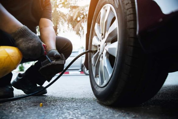 Parallélisme des roues de voiture